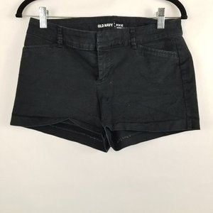 Old Navy Shorts Mid-Rise Size Pixie Black